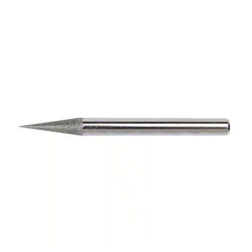 Norton Winter 66260395541 1/8 x 3 In. Diamond Electroplated Tapered Die Drawing Hone 140/170 Grit 8°