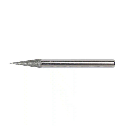 Norton Winter 66260395543 1/4 x 3 In. Diamond Electroplated Tapered Die Drawing Hone 140/170 Grit 12°