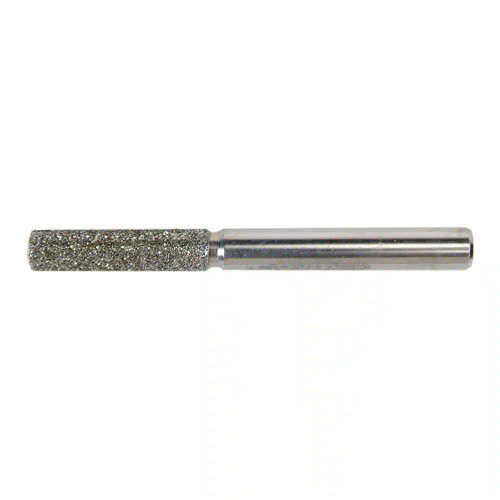 Norton Winter 66260364302 1/4 x 1/4 x 2-1/2 In. Diamond Electroplated Non-Fluted Router 40/50 Grit
