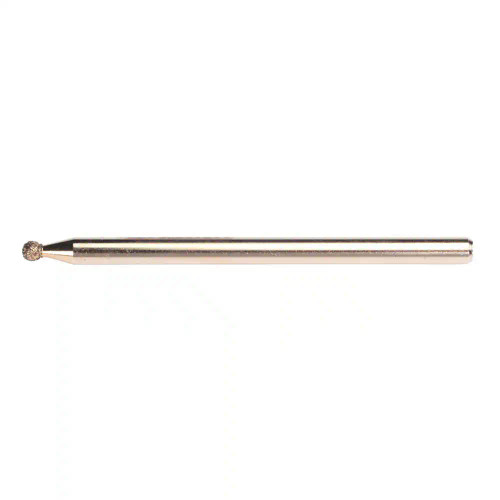 Norton Winter 66260395441 1/8 x 1/8 x 2 In. cBN Electroplated Spherical Ball End Tool 100/120 Grit