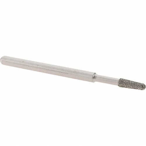 Norton Winter 66260395510 1/8 x 2 In. Diamond Electroplated Round End Taper Tool 100/120 Grit 6°