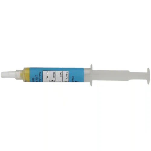 Norton 61463691138 5 Gram Plastic Syringe Yellow Winter 3 - Super Fine Diamond Lapping Compound