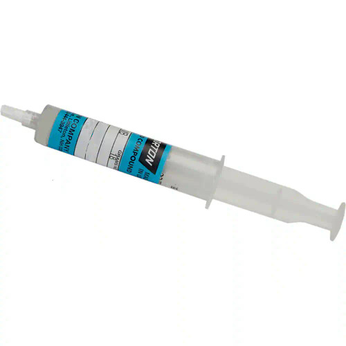 Norton 61463691123 5 Gram Plastic Syringe Gray Winter 1/4 - Ultra Fine Diamond Lapping Compound