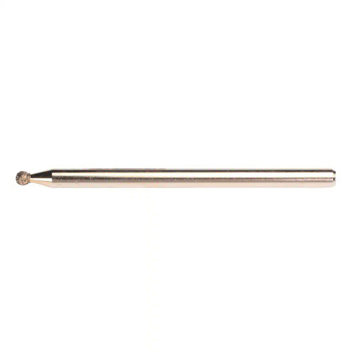 Norton Winter 66260395437 5/64 x 1/8 x 2 In. cBN Electroplated Spherical Ball End Tool 100/120 Grit