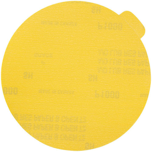 Norton 78072712633 6 In. Gold Reserve Paper PSA Disc P1000 Grit A296 AO