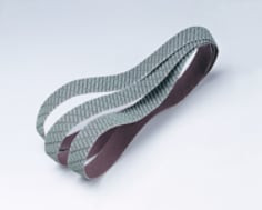 3M Trizact Cloth Belt 327DC, A160 X-weight, 2" x 43-1/4", Film-lok, No Flex
