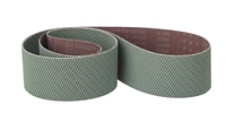 3M Trizact CF Cloth Belt 347FC, A300 X-weight, 1" x 24", Fabri-lok, No Flex, Scallop B, 200 per case