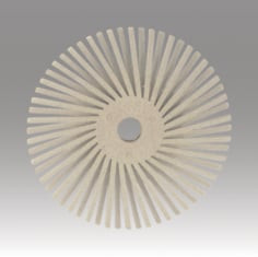 Scotch-Brite Radial Bristle Disc, RB-ZB, 120, 1" x 1/8", Thin Bristle, 2000 per case