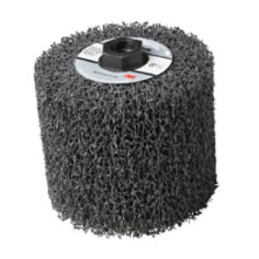 Scotch-Brite Match and Finish Flap Brush, CF-MF, 5A Extra Coarse, 4-1/2" x 8" x 1.25", Keyway Core, 1 per case