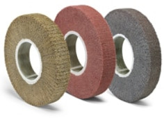 Scotch-Brite High Strength Premium Blend and Finish Flap Brush, PB-FB, 7A Medium, 16" x 1-1/2" x 10"