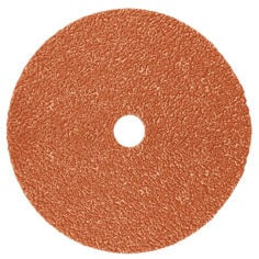 3M Fibre Disc 787C, 80+, 4" x 5/8", Die 400FF, 25 per bag, 100 per case