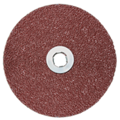 3M Fibre Disc 782C GL Quick Change, 5" 36+, 25 per bag, 100 per case