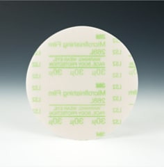 3M Microfinishing PSA Film Disc 268L, 30 Mic 3MIL, Type D, 1" x NH, Die 100N, 100 per bag, 2000 per case