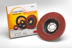 3M Cubitron II Flap Disc 967A, 40+, T27, 4-1/2" x 7/8", 10 per case, Single Pack