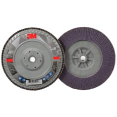 3M Flap Disc 769F, 60+, T27 Quick Change, 7" x 5/8"-11, 5 per case