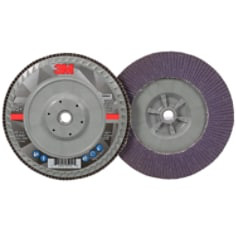 3M Flap Disc 769F, 80+, T27 Quick Change, 7" x 5/8"-11, 5 per case