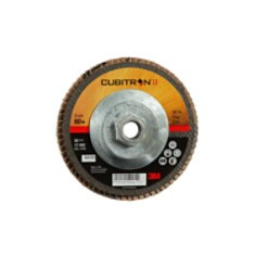 3M Cubitron II Flap Disc 967A, 60+, T27, 5" x 5/8"-11, 10 per case