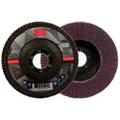 3M Flap Disc 769F, 120+, T27, 4-1/2" x 7/8", 10 per case