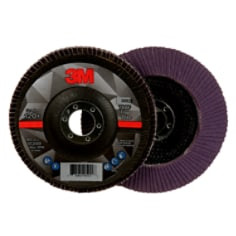 3M Flap Disc 769F, 120+, T29, 5" x 7/8", 10 per case