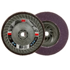 3M Flap Disc 769F, 120+, T29 Quick Change, 5" x 5/8"-11, 10 per case