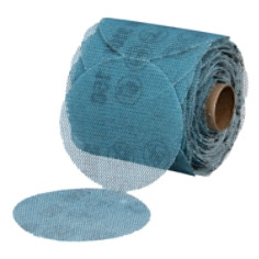 3M Blue Net Disc Roll 36451, 150, 3", 100 Discs per roll, 8 rolls per case