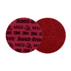 Scotch-Brite Precision Surface Conditioning Disc, PN-DH, Medium, 5" x NH, 50 per case