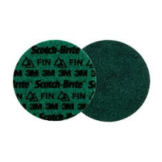 Scotch-Brite Precision Surface Conditioning Disc, PN-DH, Fine, 6" x NH, 50 per case