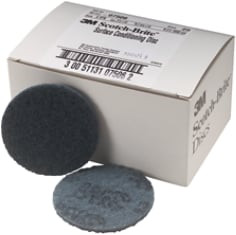 Scotch-Brite Surface Conditioning Disc, SC-DH, 07506, A/O Very Fine, 3" x NH, 25 per carton, 100 per case