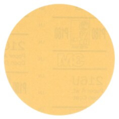 3M Hookit Paper Disc 216U, P600 A-weight, 6" x NH, Die 600Z