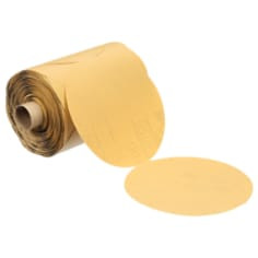 3M Stikit Paper Disc Roll 210U, P180 A-weight, 5" x NH, Die 500X, 250 Discs per roll, 4 rolls per case