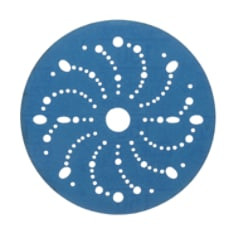 3M Hookit Blue Abrasive Disc 321U, 36175, 6", 150, Multi-hole, 50 Discs per carton, 4 Cartons per case