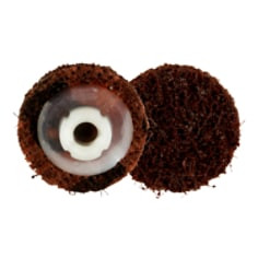 Scotch-Brite Roloc Precision Surface Conditioning Disc, PN-DS, Coarse, TS, 1", 50 per bag, 200 per case, Dispenser Pack