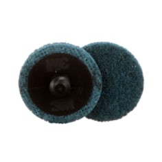 Scotch-Brite Roloc Surface Conditioning Disc, SC-DR, A/O Very Fine, TR, 1-1/2", 50 per carton, 200 per case