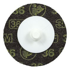 3M Roloc Disc 361F, 36 YF-weight, TR, 2", Die R200P, 50 per carton, 200 per case