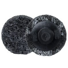 Scotch-Brite Roloc Precision Heavy Duty Surface Conditioning Disc, HD-DR, Extra Coarse 80+, TR, 1", 50 per carton, 200 per case