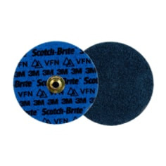 Scotch-Brite Precision Surface Conditioning TN Quick Change Disc, PN-DN, Very Fine, 7", 25 per case