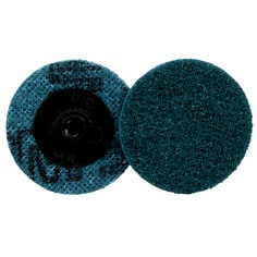 Scotch-Brite Roloc Surface Conditioning Disc, SC-DS, A/O Very Fine, TS, 2", 50 per carton, 200 per case