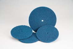 Standard Abrasives Quick Change Buff and Blend HS Disc, 840457, A/O, Medium, TSM, 3", 25 per carton, 100 per case