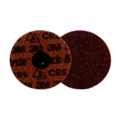 Scotch-Brite Roloc Precision Surface Conditioning Disc, PN-DS, Coarse, TS, 4", 25 per carton, 100 per case, Dispenser Pack