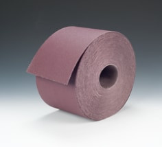 3M Cloth Roll 341D, 80 X-weight, 24" x 50 yd, ASO, Single-flex