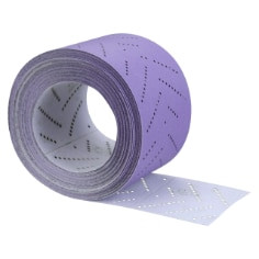3M Cubitron II Hookit Clean Sanding Sheet Roll 737U, 31489, 320+, 80 mm x 12 m, 5 rolls per case
