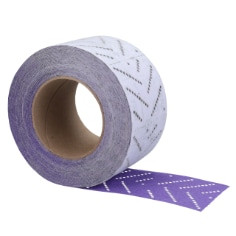 3M Cubitron II Hookit Clean Sanding Sheet Roll 737U, 35500, 40+, 80 mm x 8 m, 5 rolls per case