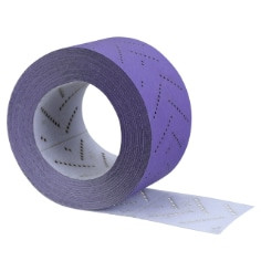 3M Cubitron II Hookit Clean Sanding Sheet Roll 737U, 34442, 80+, 70 mm x 12 m, 5 rolls per case