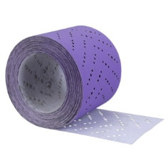 3M Cubitron II Hookit Clean Sanding Sheet Roll 737U, 34467, 220+, 115 mm x 12 m, 3 rolls per case