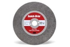 Scotch-Brite EXL PRO Unitized Wheel, EX-UW, 8A Coarse, 3" x 3.5 mm x 3/8", 40 per case