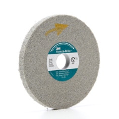 Scotch-Brite EXL Deburring Convolute Wheel, XL-WL, 8S Fine, 4" x 1-13/16" x 1"