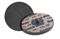 Scotch-Brite Roloc EXL Unitized Wheel, XL-UR, 3S Fine, TR, 1-1/2", SPR 020287B, 80 per case