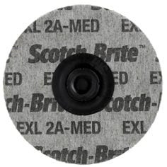 Scotch-Brite Roloc EXL Unitized Wheel, XL-US, 2A Medium, TS, 2", 60 per case