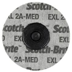 Scotch-Brite Roloc EXL Unitized Wheel, XL-UR, 2A Medium, TR, 2", SPR 21835A, 60 per case