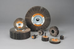 Standard Abrasives Aluminum Oxide Flap Wheel, 661505, 60, 6" x 1-1/2" x 1", 5 per case